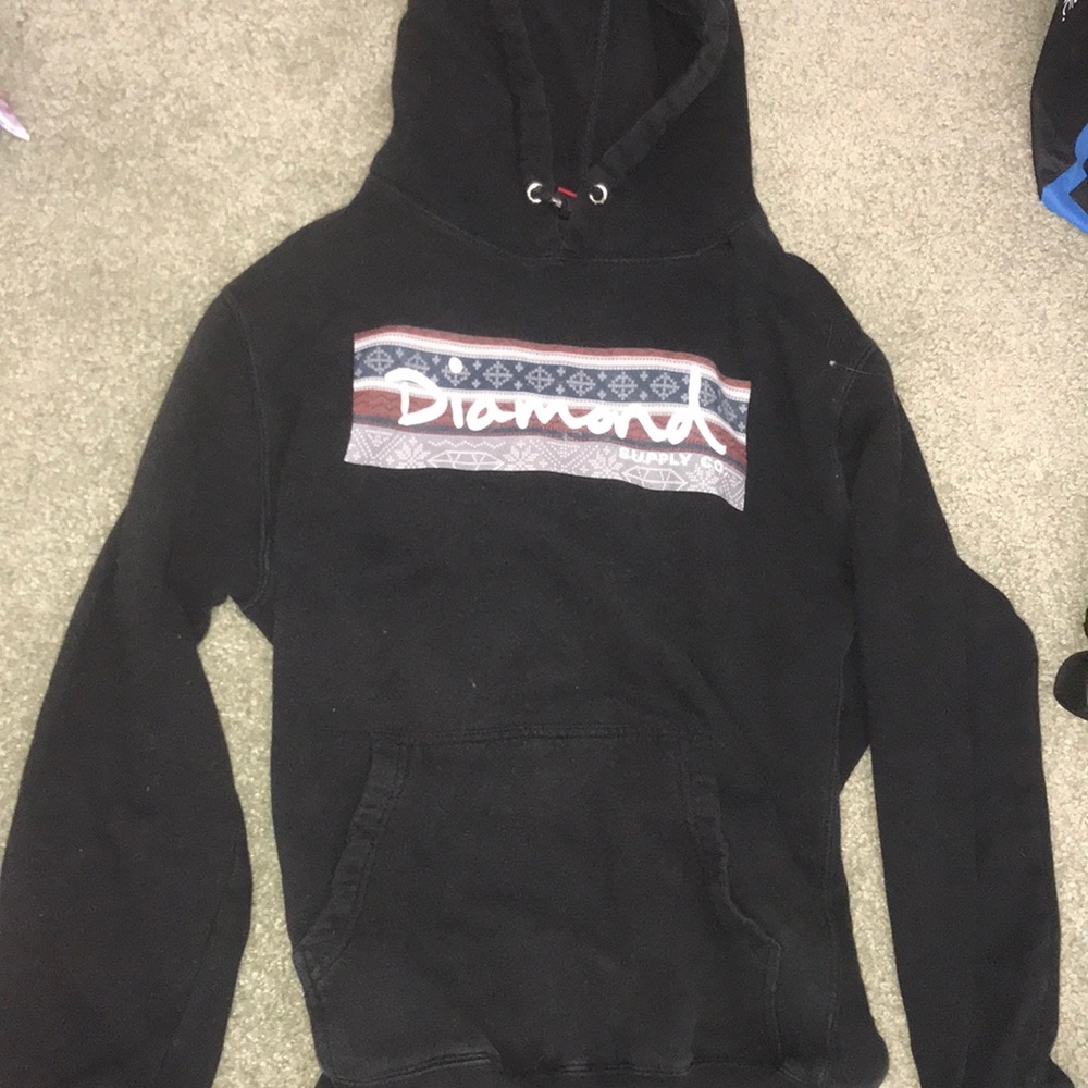 Black diamond hoodie